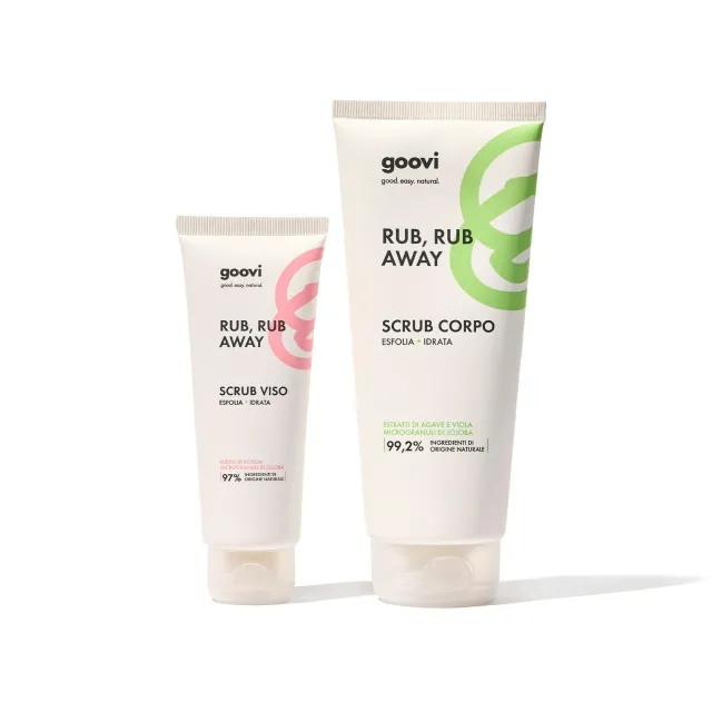 goovi Rub Rub Away scrub sæt ansigt og krop