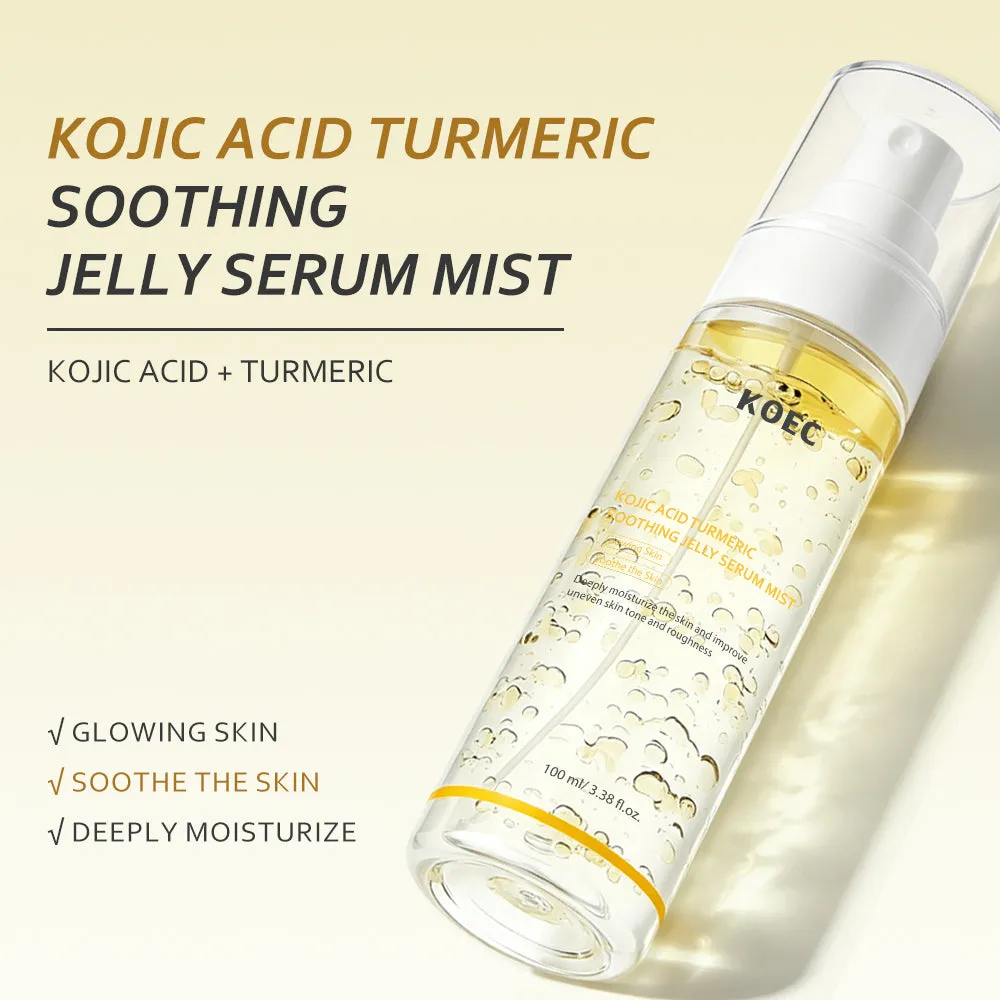 KOEC Kojic Acid Turmeric Jelly ansigtsmist mod pletter