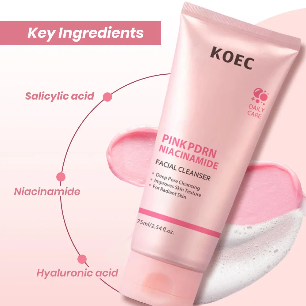 KOEC PDRN Niacinamide ansigtsrens mild skum