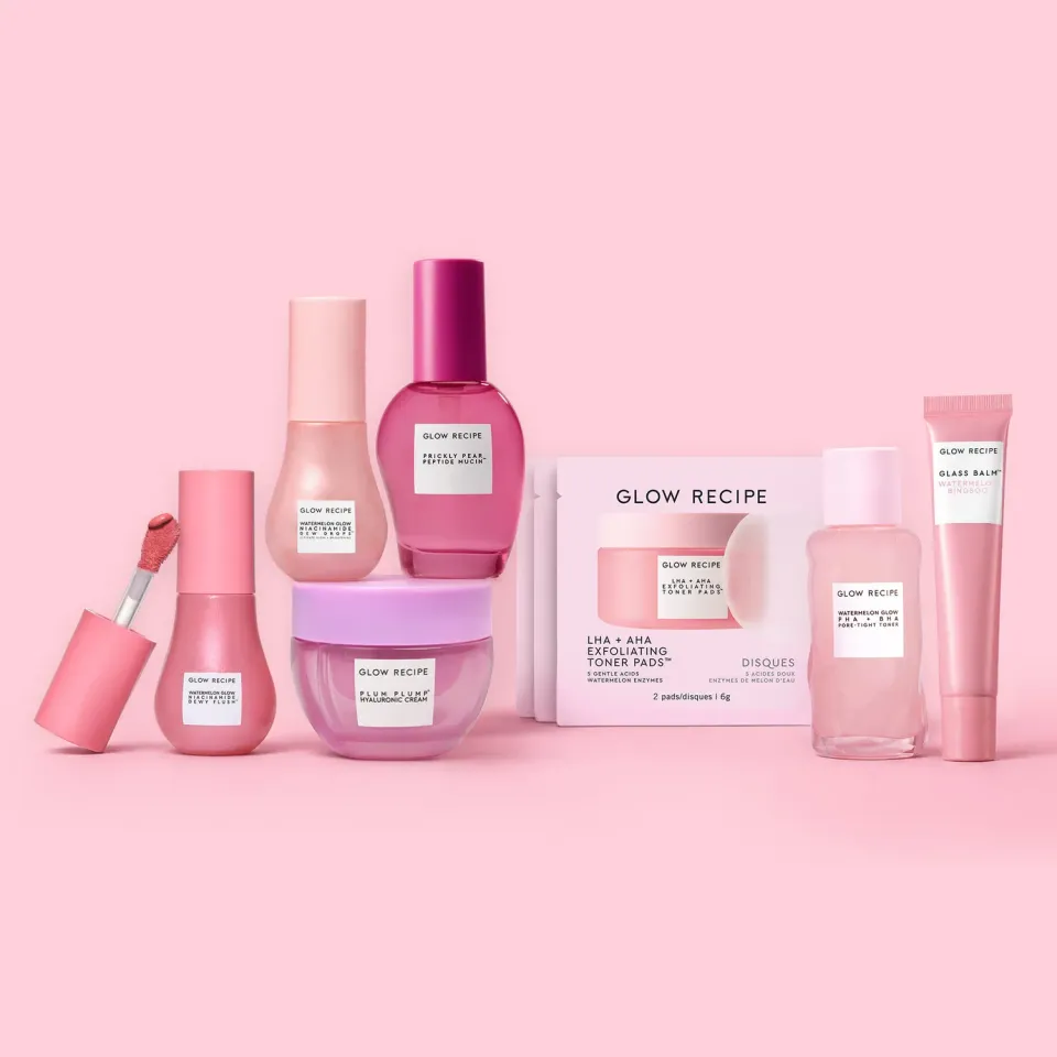 Glow Recipe Korean Glow Ritual Kit saet 9 dele fugt