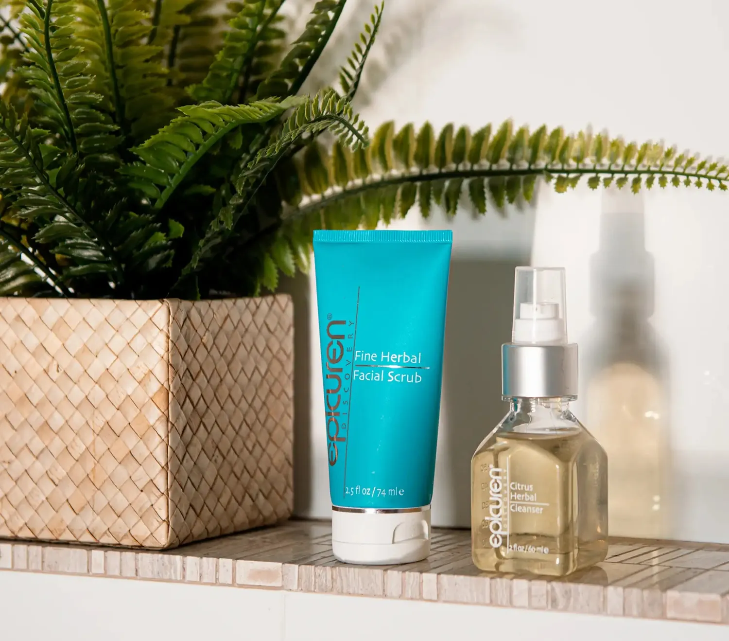 Epicuren Fine Herbal Facial Scrub ansigtsscrub sensitiv hud