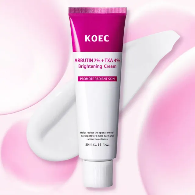 KOEC Arbutin 7% TXA 4% ansigtscreme 1 stk mod pigmentpletter