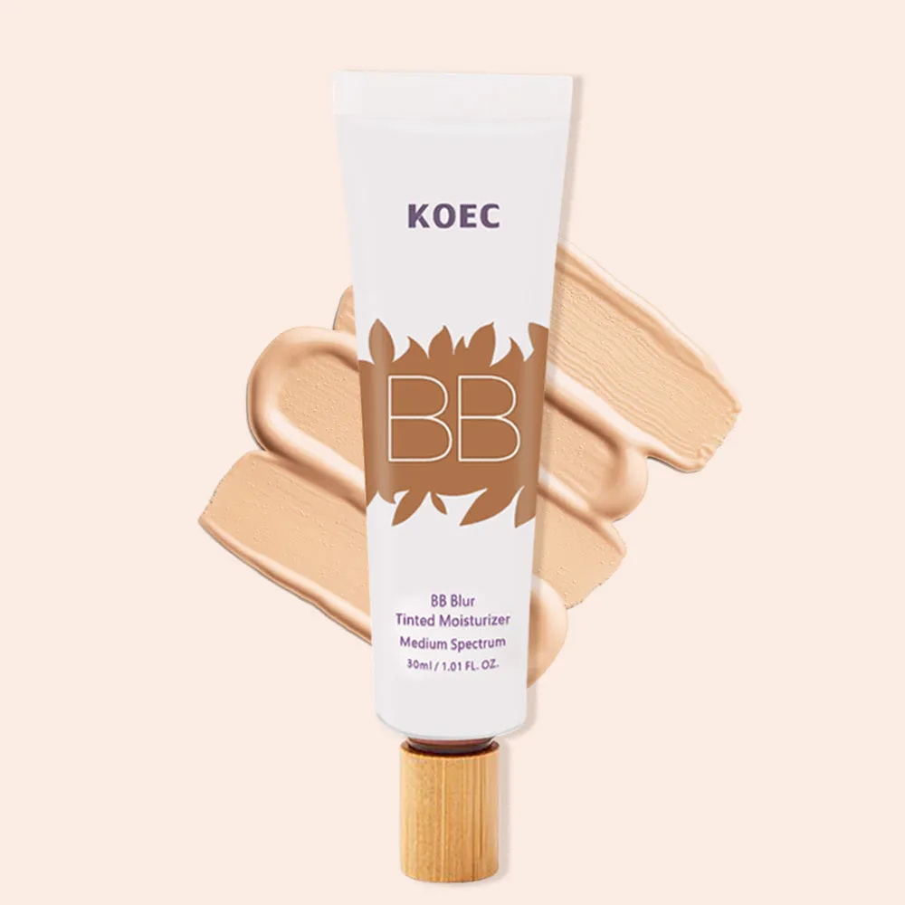KOEC BB Blur tonet dagcreme 1 stk med børste og SPF
