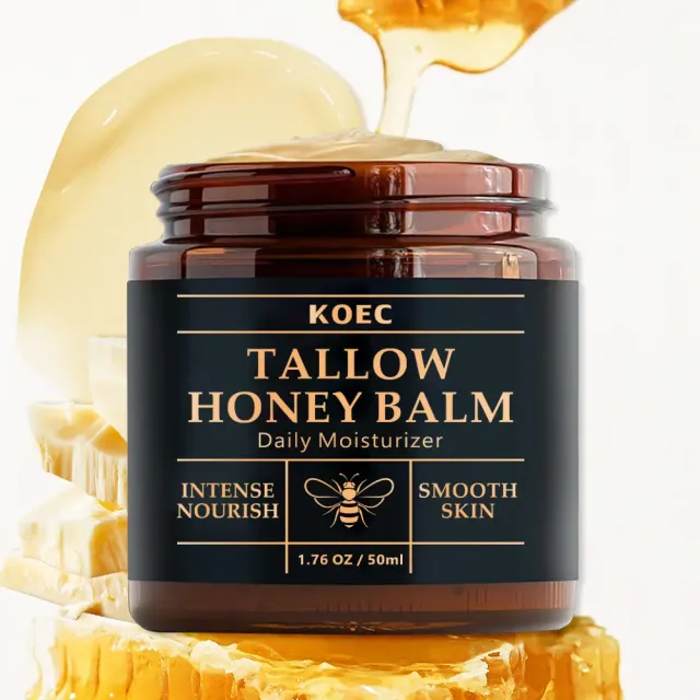 KOEC Tallow Honey Balm Daily Moisturizer ansigtsbalm Black Version uden parfume