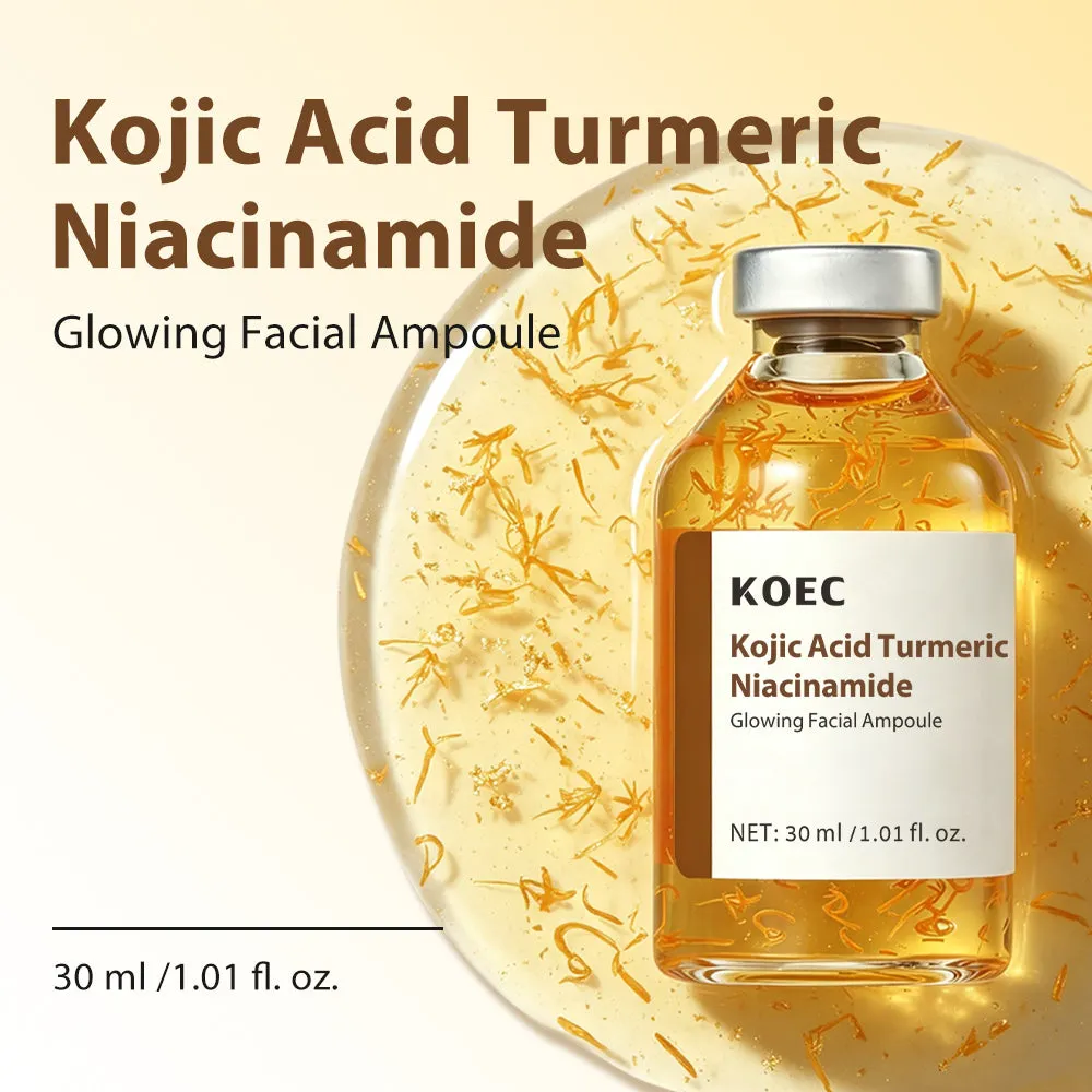 KOEC Kojic Acid Turmeric Niacinamide ampul mod pletter