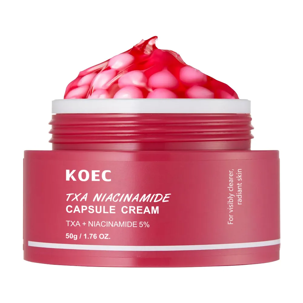 KOEC TXA Niacinamide Capsule ansigtscreme 1 stk udjævnende