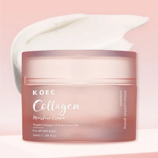 KOEC Triple Collagen ansigtscreme fugt til tør hud