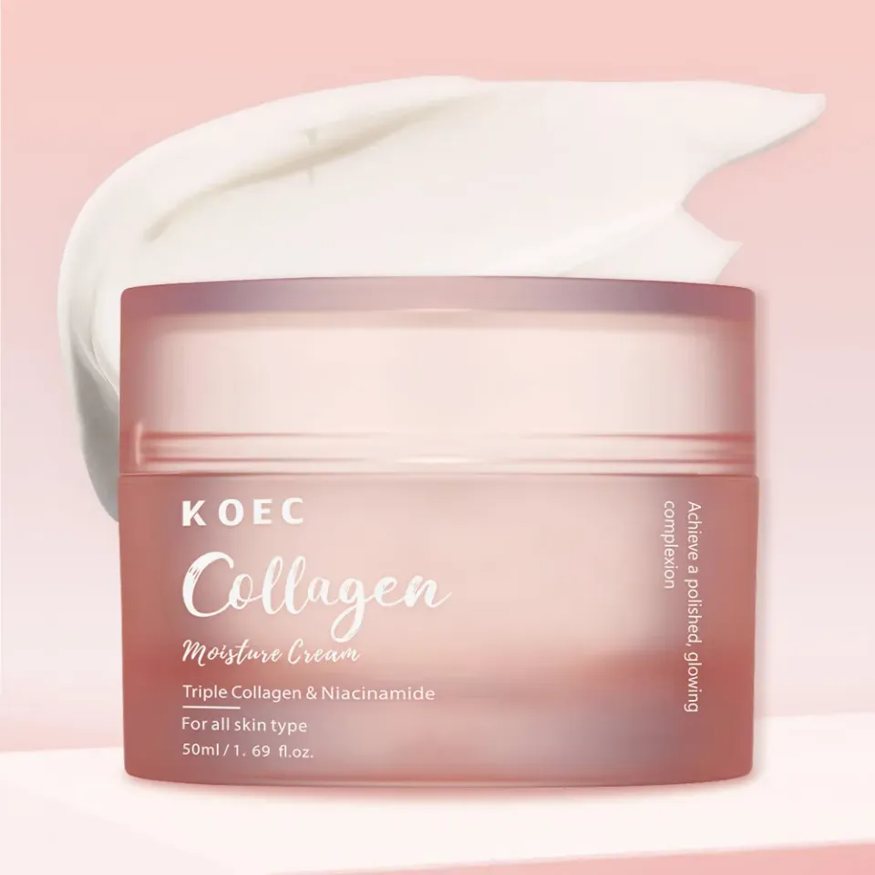 KOEC Triple Collagen ansigtscreme fugt til tør hud