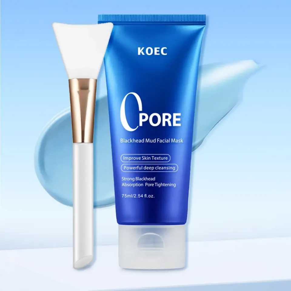 KOEC Pore Blackhead Mud ansigtsmaske 1 stk matterende