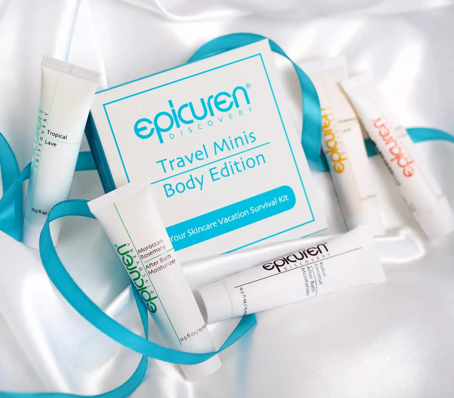 Epicuren Travel Minis Body Edition kropssæt 5 x 15 ml