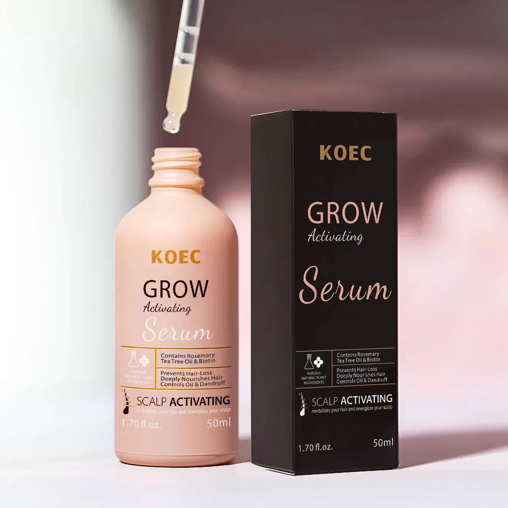 KOEC Grow Activating hårserum rosmarin