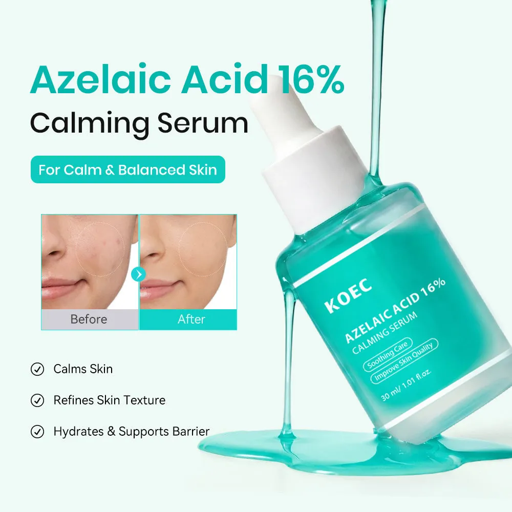 KOEC Azelaic Acid 16% Calming serum mod rødme