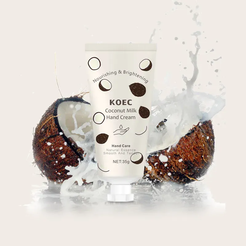 KOEC Coconut Milk håndcreme 3-pak tørre hænder