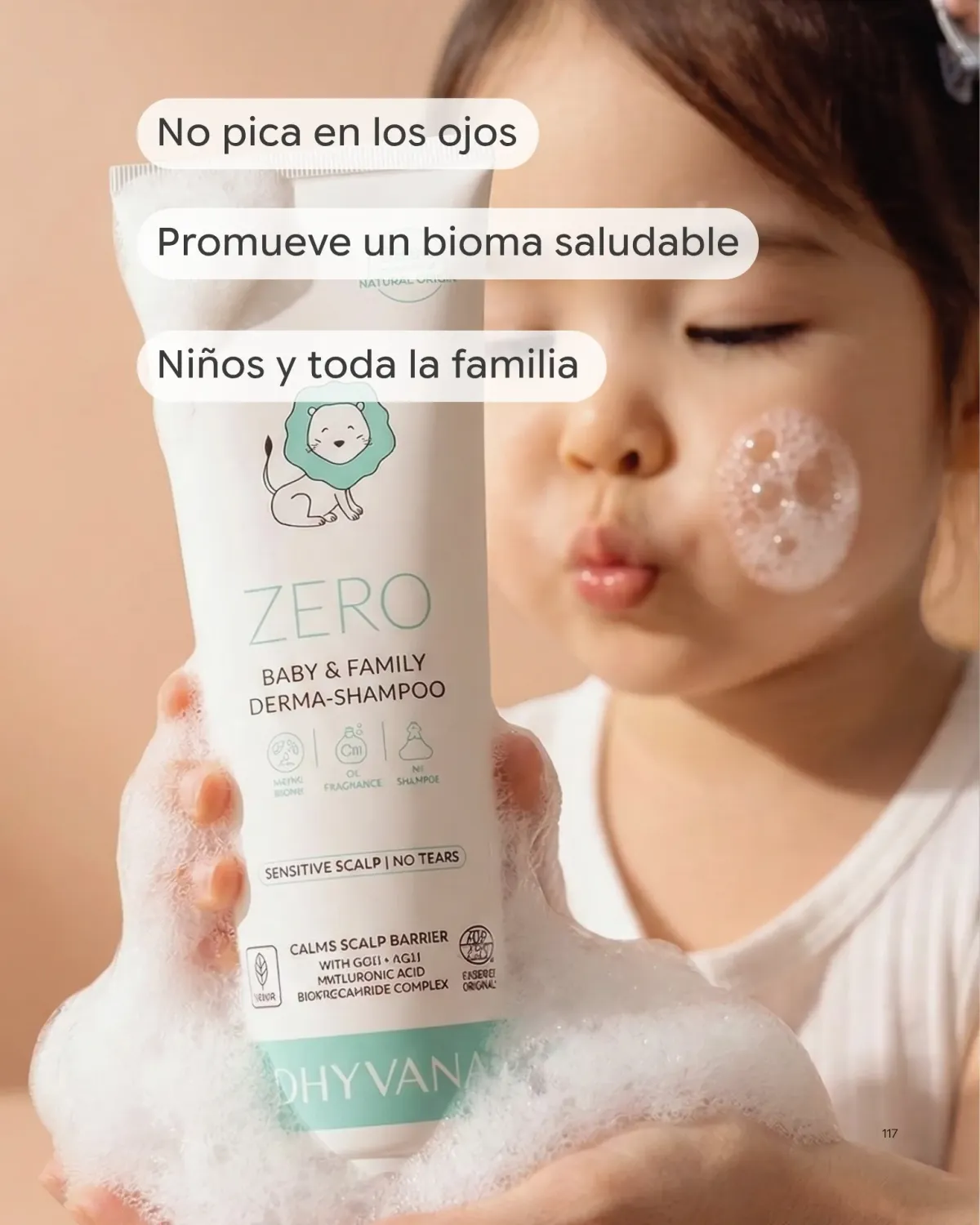 Dhyvana Baby Family derma-shampoo uden parfume