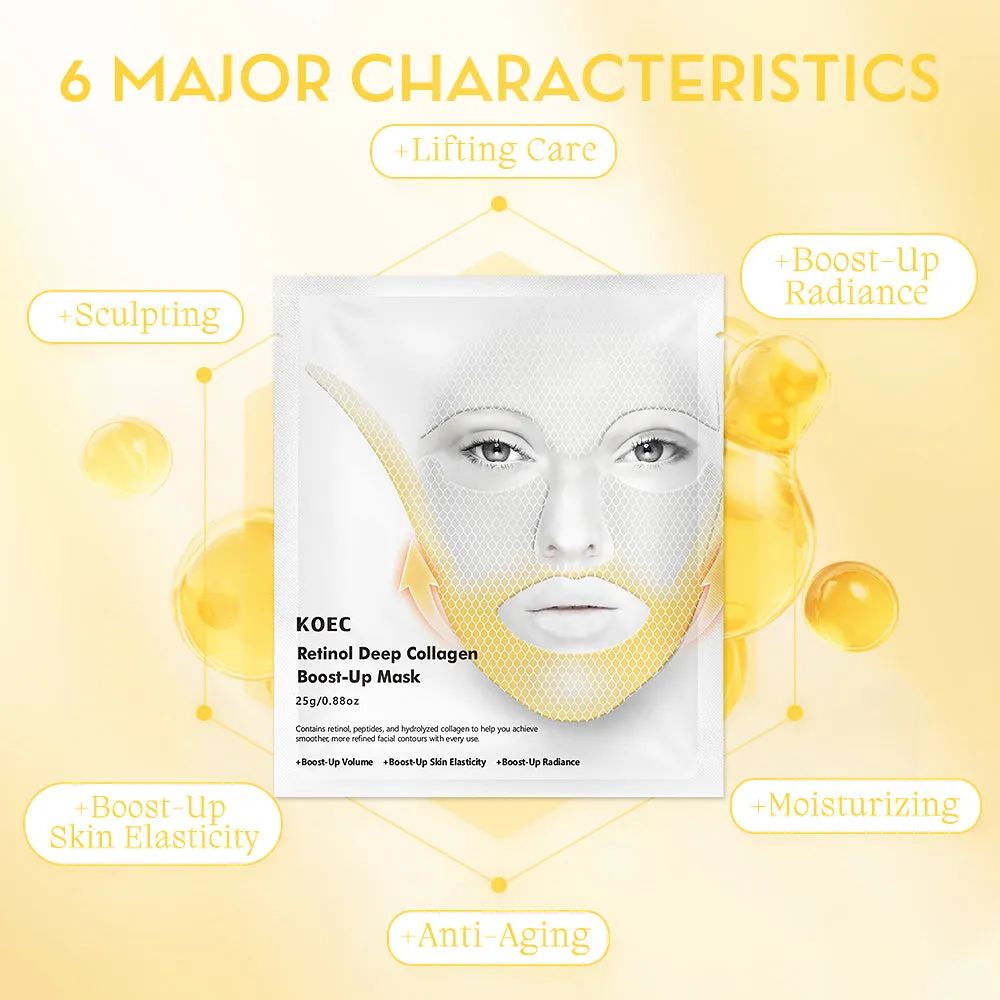 KOEC Retinol Deep Collagen Boost-Up Mask opstrammende