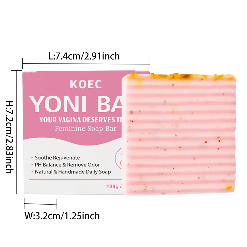 KOEC pH Balancing Feminine Yoni Sæbebar intim 1 stk