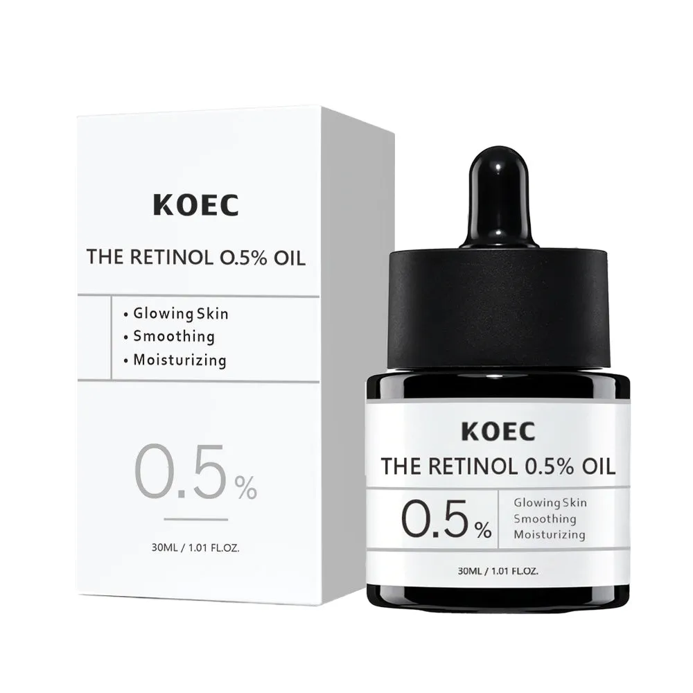 KOEC The Retinol 0.5% Oil ansigtsolie mod fine linjer