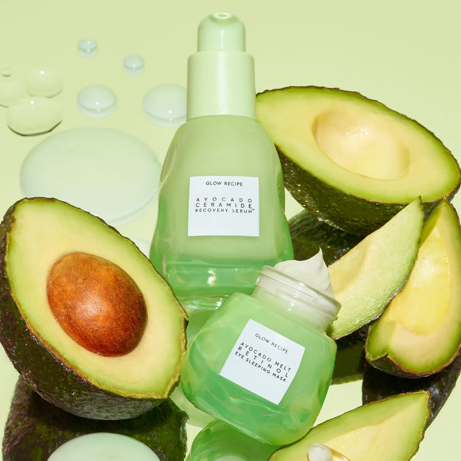 Glow Recipe Avocado Ceramide serum 30 ml rødme