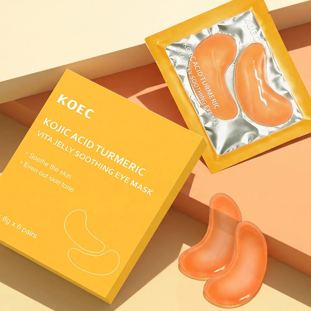 KOEC Kojic Acid Turmeric øjenmaske Vita Jelly