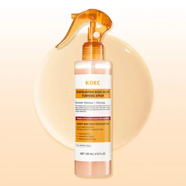 KOEC Exfoliating Kojic Acid Turmeric bodyspray 200g