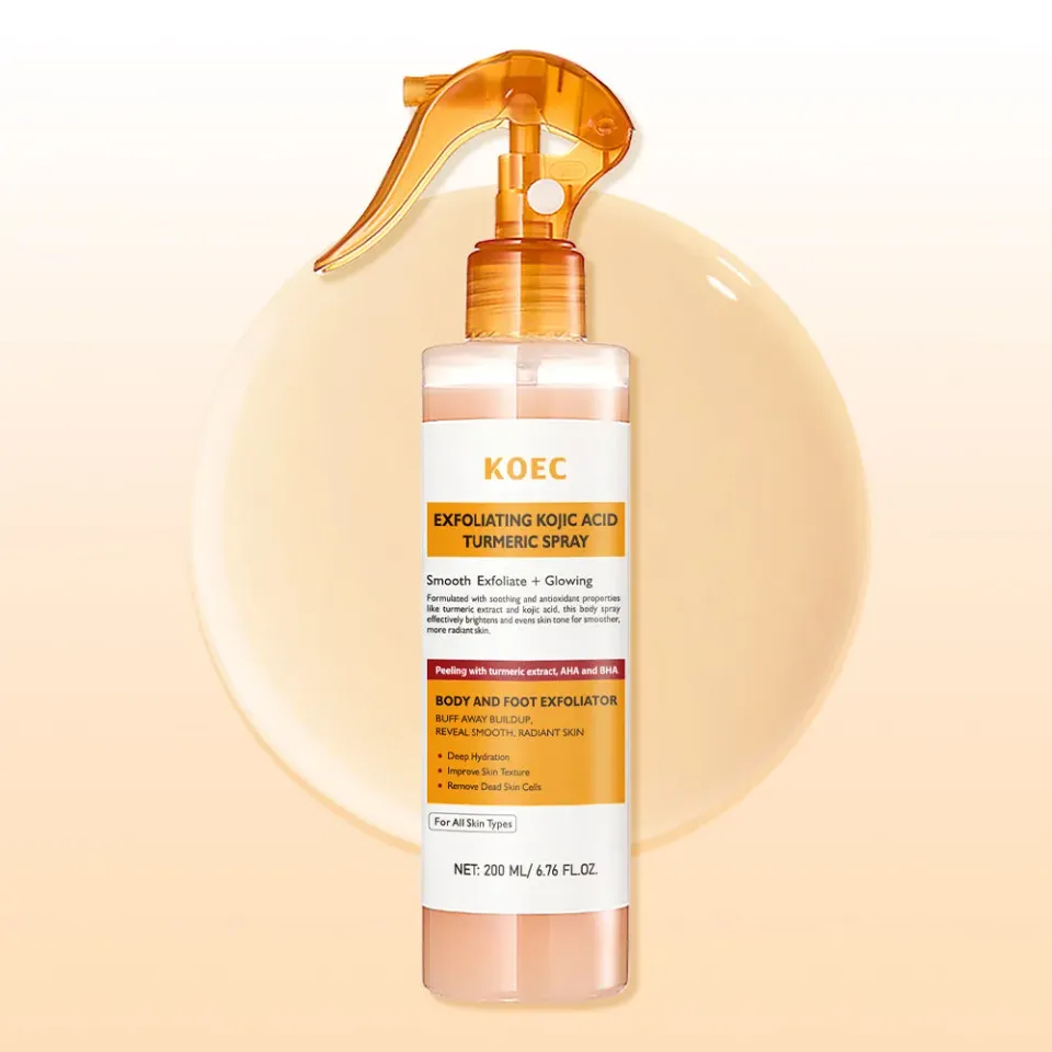 KOEC Exfoliating Kojic Acid Turmeric bodyspray 200g