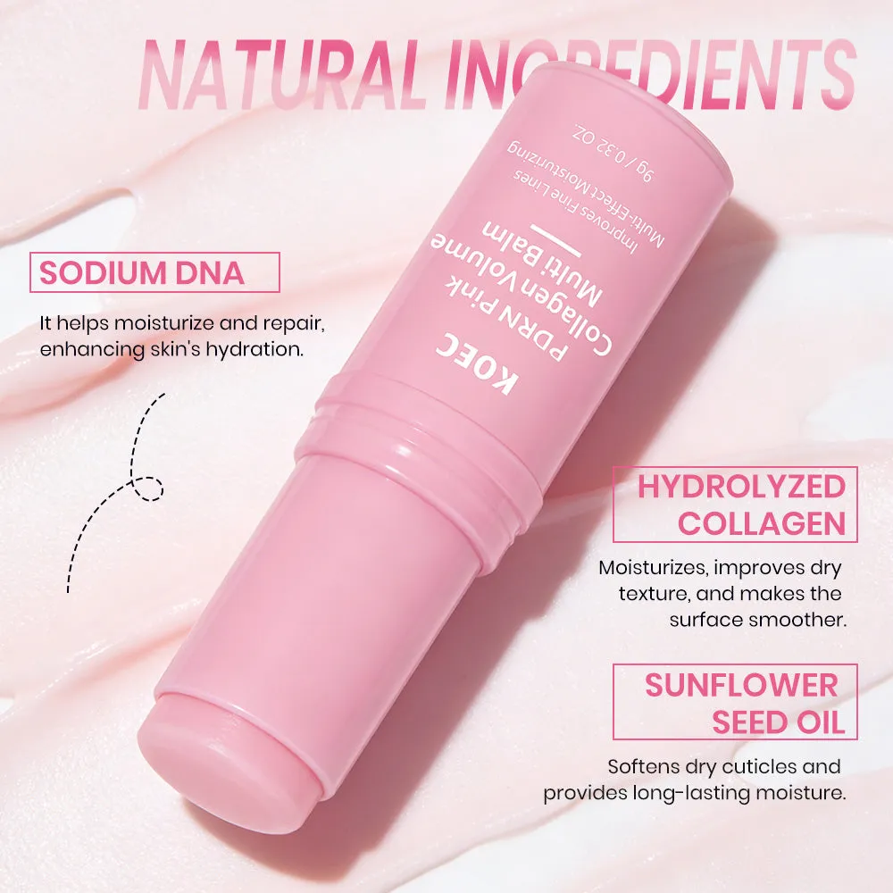 KOEC PDRN Pink Collagen multibalm 1 stk rosatonet