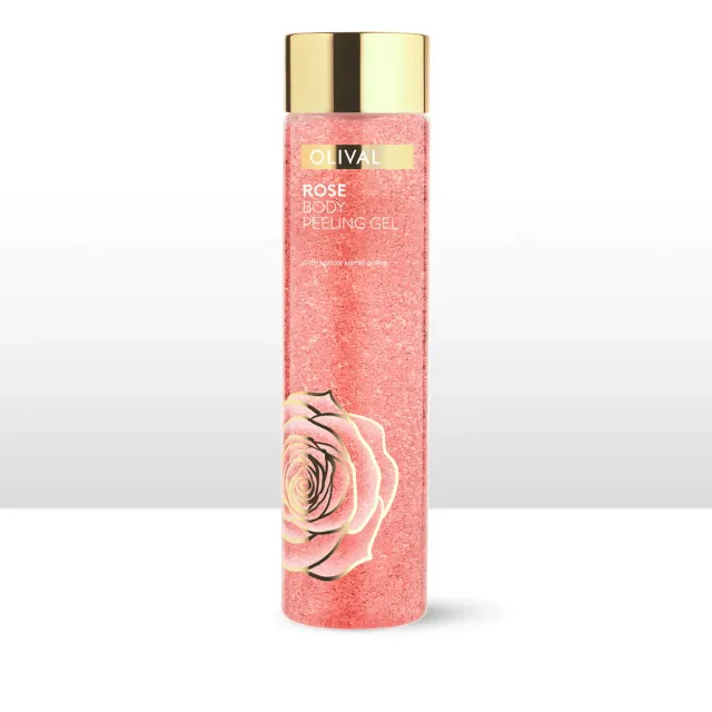 Olival Rose peeling gel til kroppen abrikos