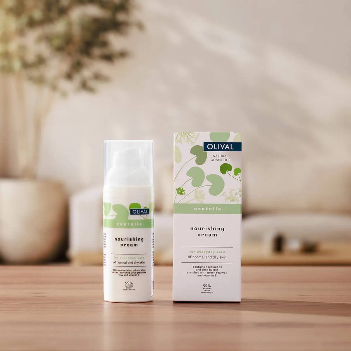 Olival Nourishing Face Cream Centella creme tør hud