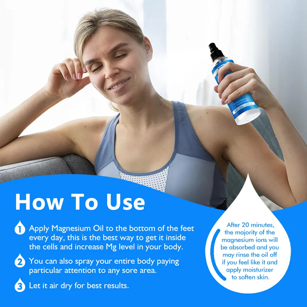 KOEC Pure Magnesium Oil bodyspray restituion
