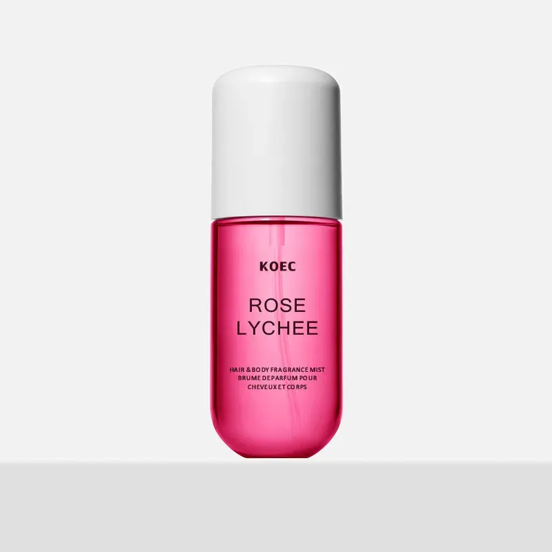 KOEC Rose & Lychee body- og hårmist rejsestørrelse