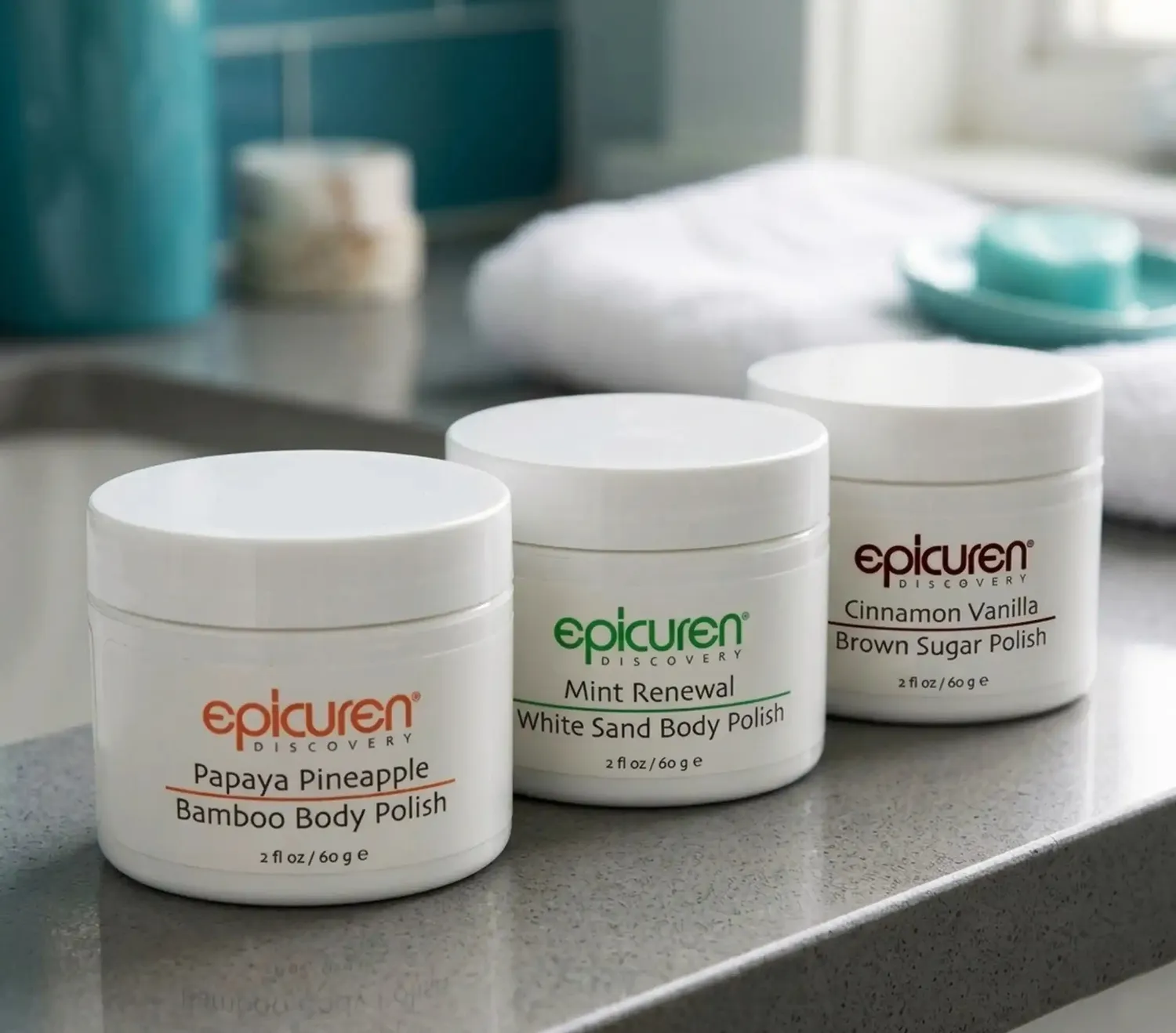 Epicuren Papaya Pineapple Bamboo Body Polish 191 g tropisk