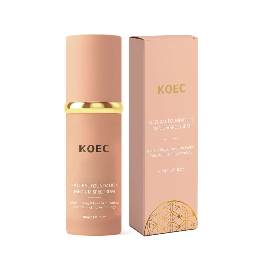 KOEC 4 in 1 Natural Foundation Medium Spectrum foundation
