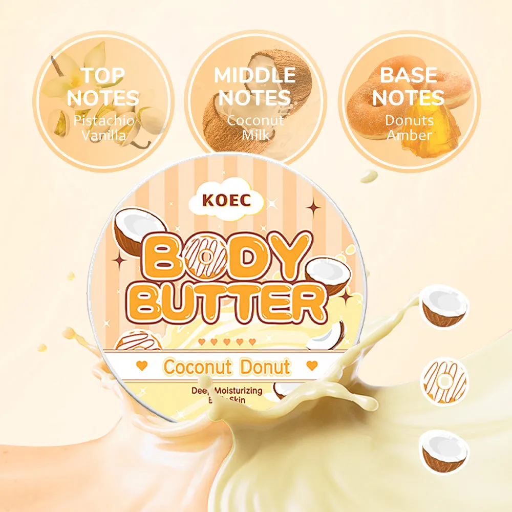 KOEC Coconut Donut Body Butter kropscreme kokosduft