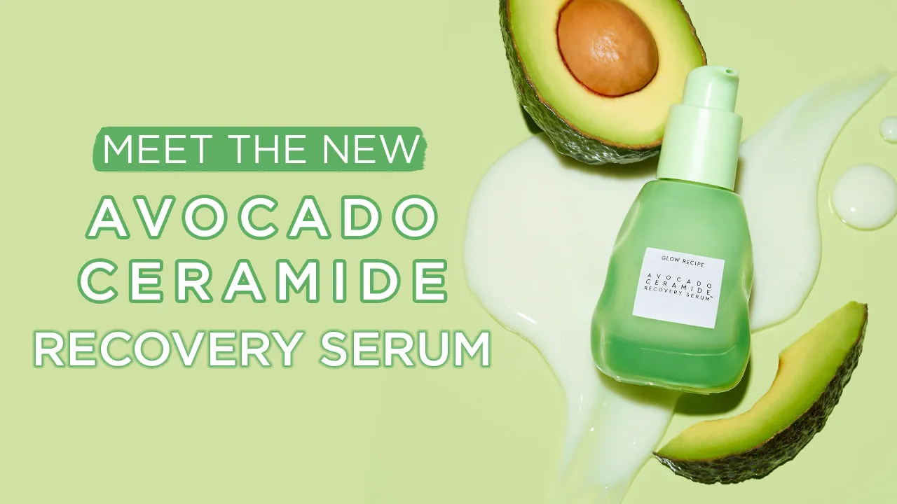Glow Recipe Avocado Ceramide serum 30 ml rødme