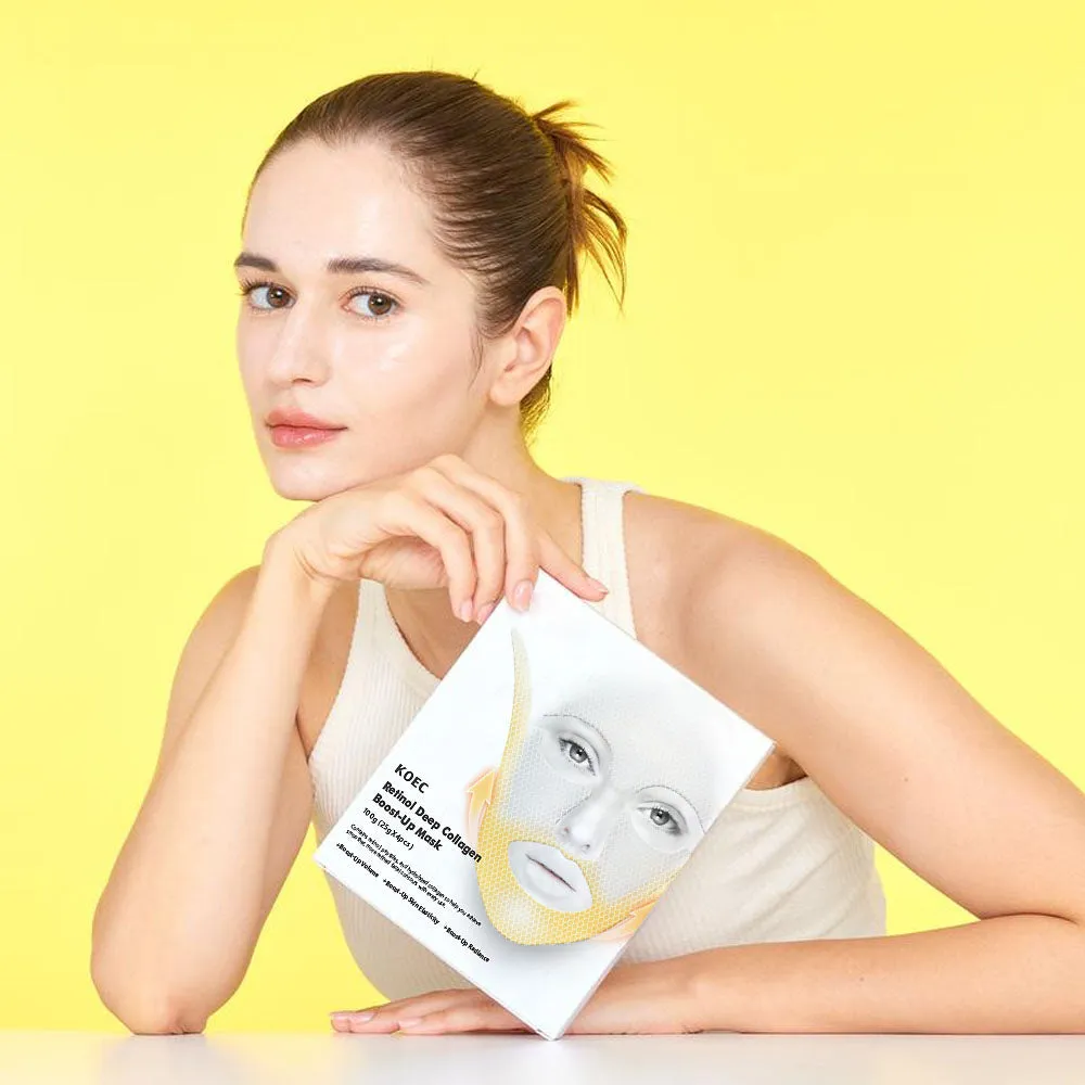 KOEC Retinol Deep Collagen Boost-Up Mask opstrammende