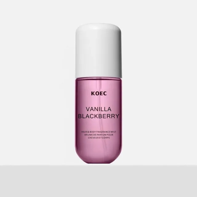 KOEC Vanilla Blackberry bodymist til krop og hår med vanilje
