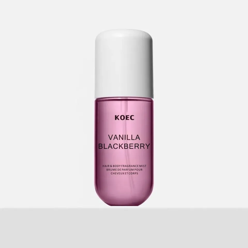 KOEC Vanilla Blackberry bodymist til krop og hår med vanilje