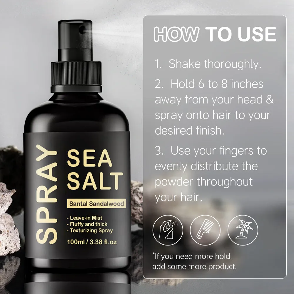 KOEC Sea Salt hårspray med keratin og volumen