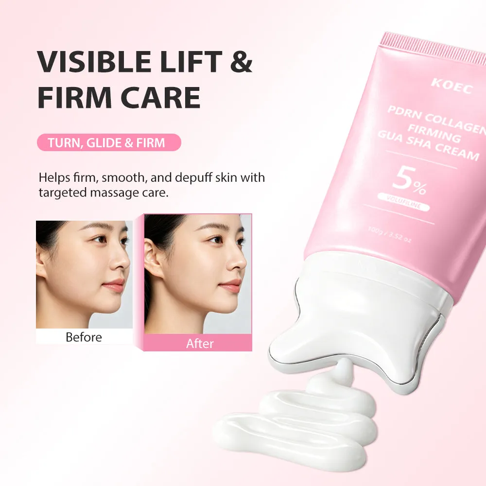 KOEC PDRN Collagen Firming gua sha creme opstrammende