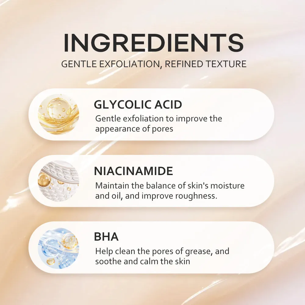 KOEC Glycolic Acid eksfolierende serum ujævn hud