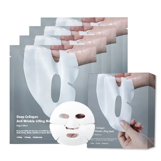 KOEC Deep Collagen Anti Wrinkle Lifting natmaske 4 stk
