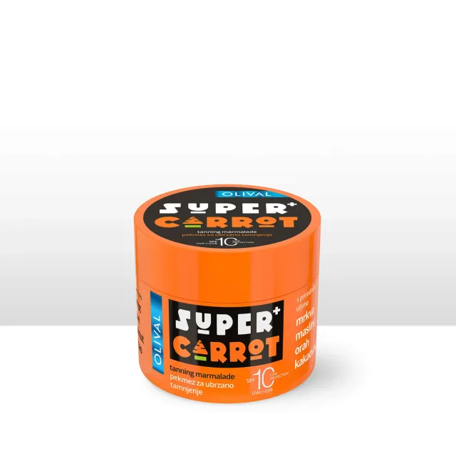 Olival SUPER Carrot Tanning Jam SPF 10 gulerod solcreme