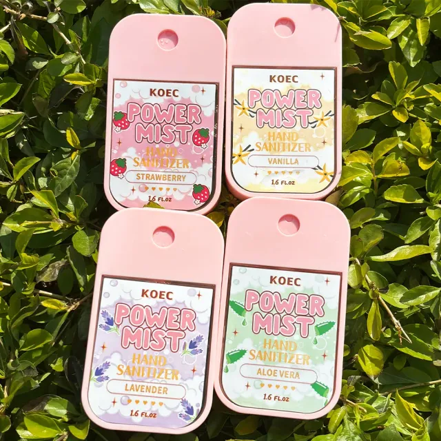 KOEC Hydrating hånddesinfektionsspray lavendel fugtgivende
