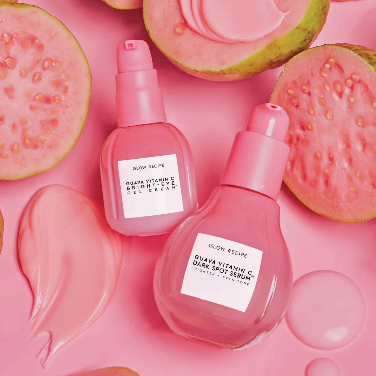 Glow Recipe Guava Vitamin C Bright-Eye Gel øjencreme 15ml mørk