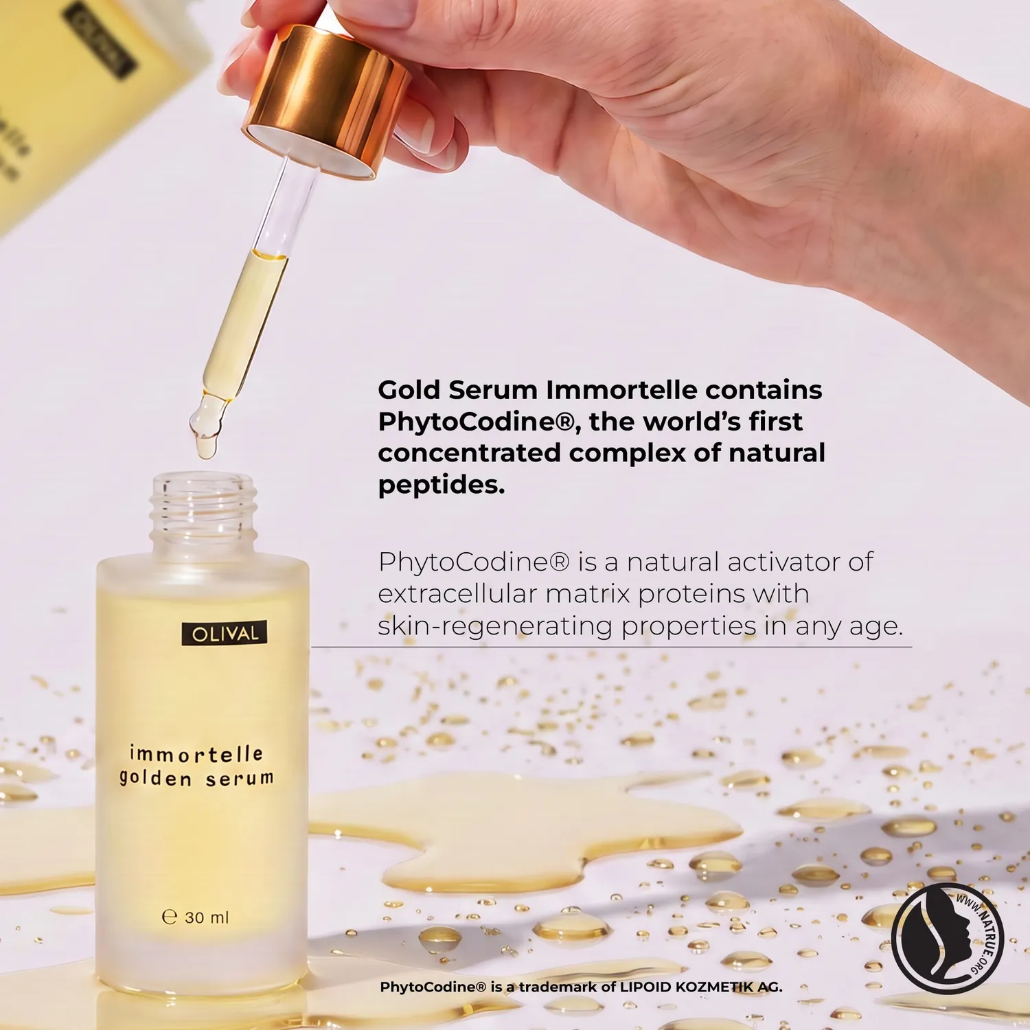 Olival Professional Golden Serum Immortelle ansigtsserum moden hud