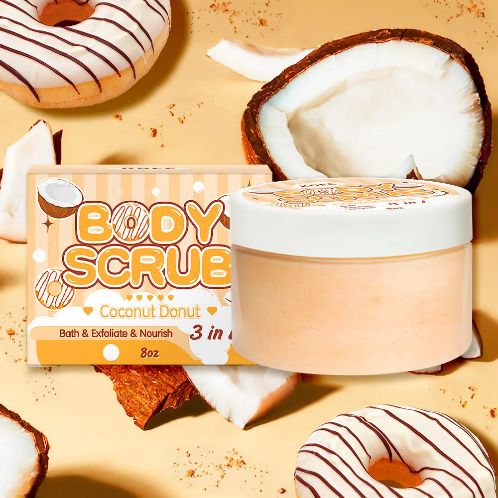 KOEC Coconut Donut bodyscrub med sheasmør