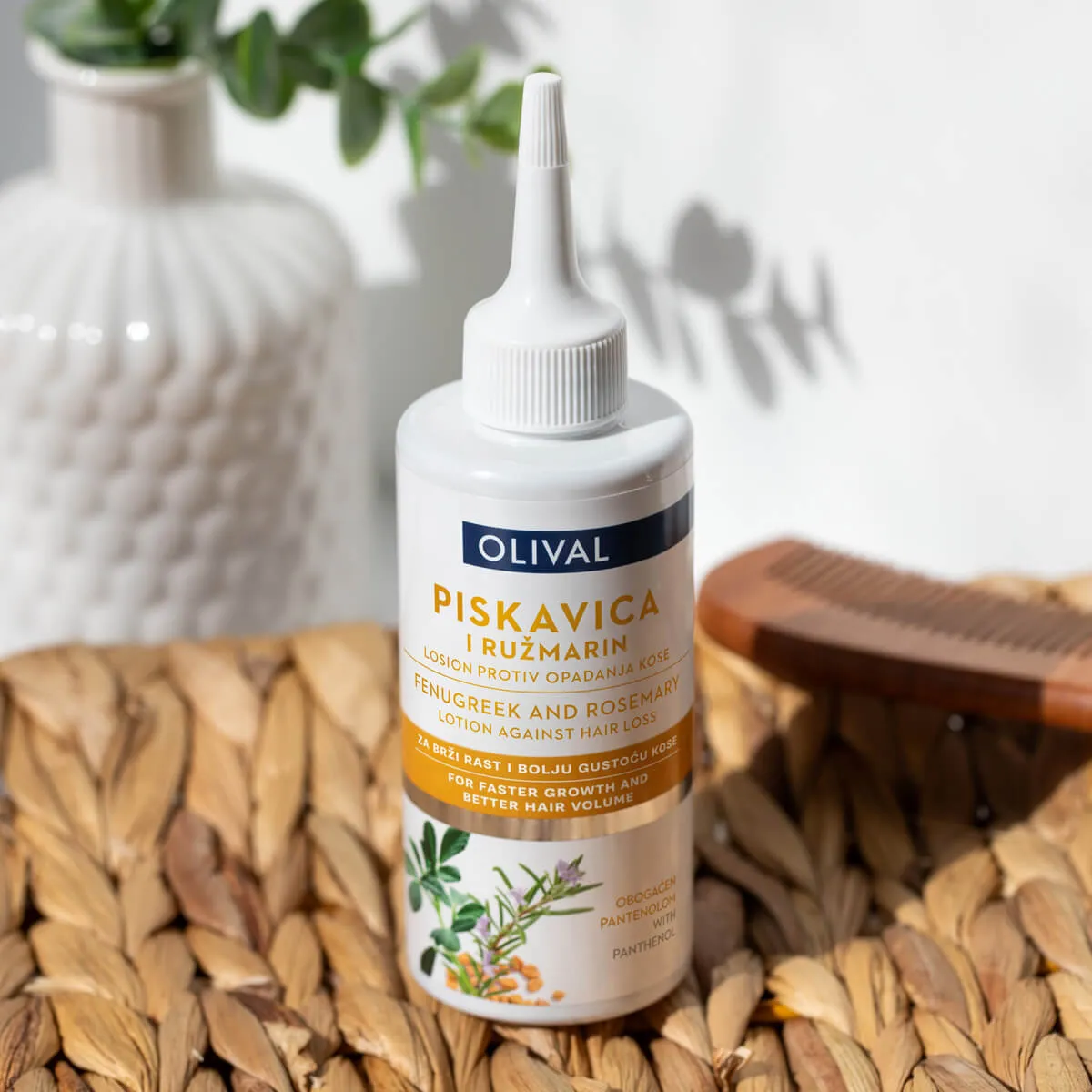 Olival Professional Fenugreek Rosemary hårlotion mod hårtab