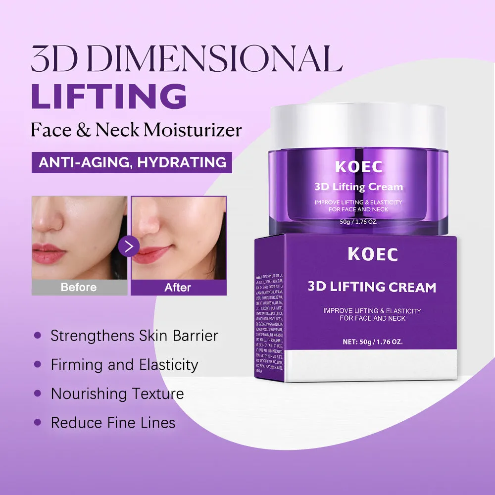 KOEC 3D Lifting Cream ansigtscreme 50 g
