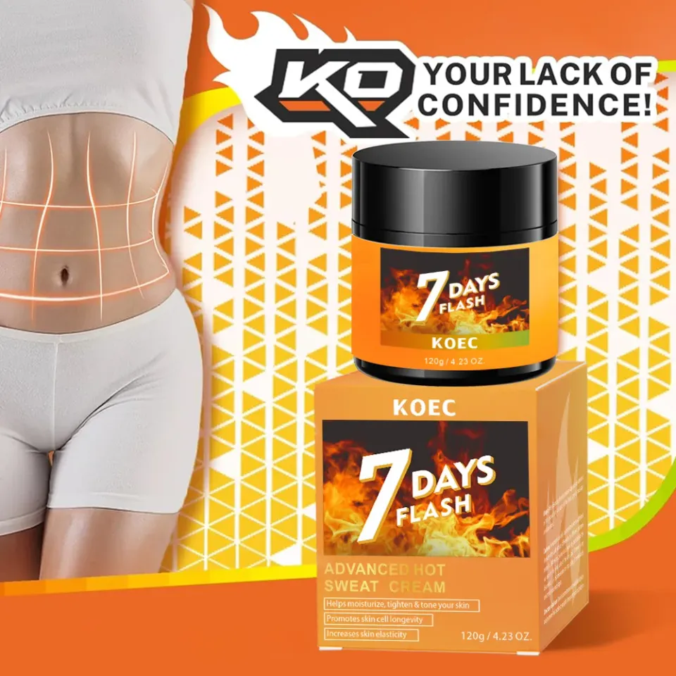 KOEC 7 Days Flash Hot Sweat kropscreme fasthed