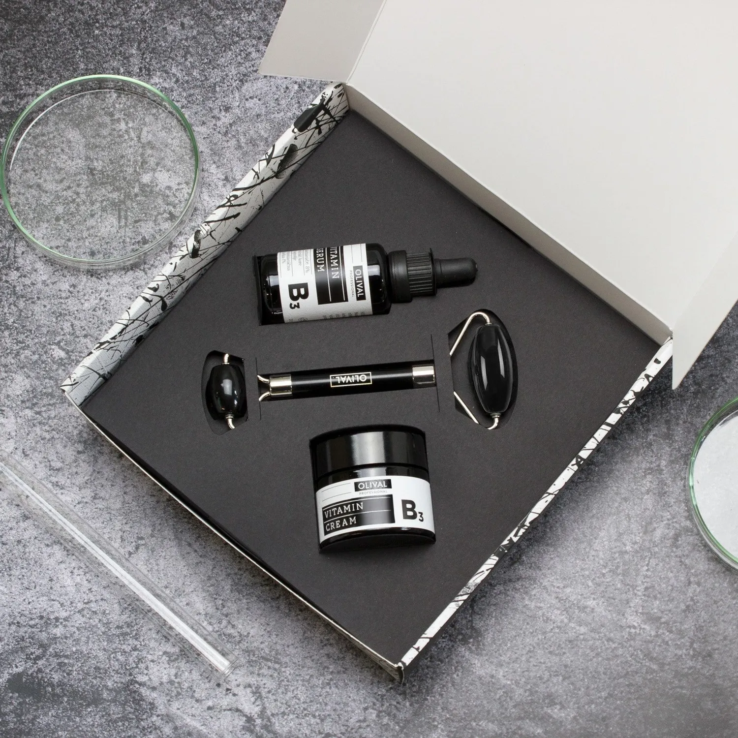 Olival Professional Set B3 niacinamid sæt fedtet hud